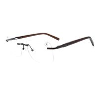 LV.MT.0914-0202.1  Armacao Para Oculos de Grau Masculino Chilli Beans Modelo 3 Pecas Marrom -3-